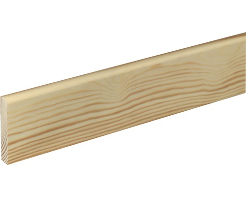 Sockelleiste SF262 Fichte/Kiefer lackiert 10 x 58 x 2400 mm Holzleiste