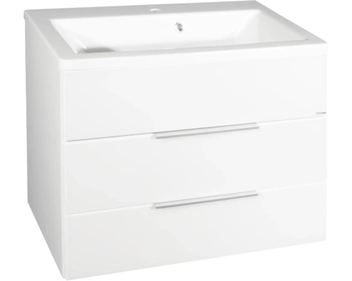 Meuble sous vasque FACKELMANN Kara 79,5 cm blanc monté 80954