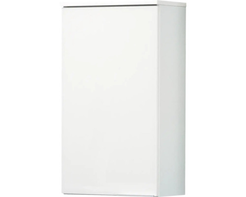 Armoire suspendue FACKELMANN Kara largeur 40,5 cm blanche, déjà montée, gauche