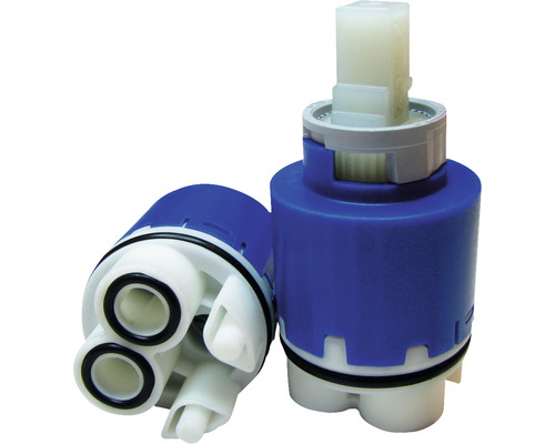 AVITAL Cartouche de rechange KEROX 35mm ouverte avec régulateur de température Deux cartouches de robinet