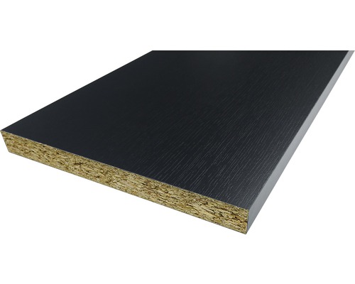 Panneau d'ammeublement frêne noir 19x200x2630 mm Panneau d'ammeublement frêne noir 19x200x2630 mm
