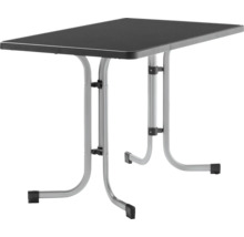 Table pliante rectangulaire avec cadre métallique
