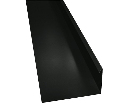 PRECIT Winkelblech mit Wasserfalz Anthrazitgrau RAL 7016 2000 mm x 80 mm x 155 mm PRECIT Winkelblech mit Wasserfalz Anthrazitgrau RAL 7016 2000 mm x 80 mm x 155 mm