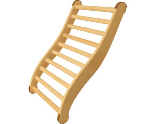 Kletterbogen aus Holz mit Sprossen