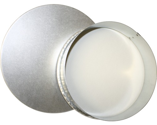 Kreisrunde Rohrabdeckung aus Metall