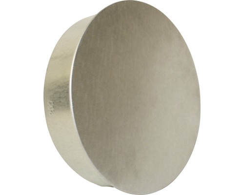 Kreisrunde Verschlusskappe aus Metall