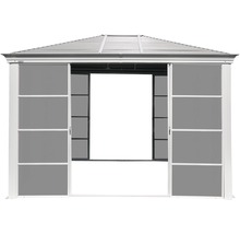 Pavillon mit Schiebetüren