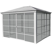 Pavillon mit Moskitonetz
