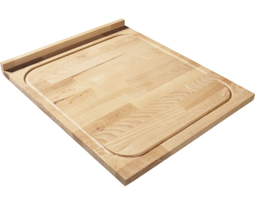 Holz Schneidebrett mit Saftrille