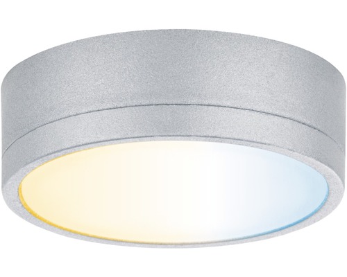 Éclairage de meuble Paulmann Clever Connect Tunable White 2,3W 120 lm 2700- 6500 K blanc chaud-blanc naturel hxØ 15x43 mm Spot Medal chrome mat 12V