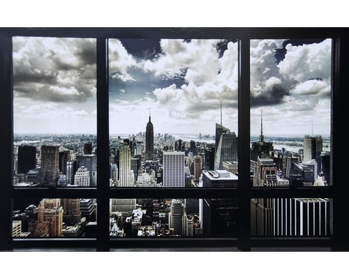 Panneau décoratif New York Window 61x91 cm-0