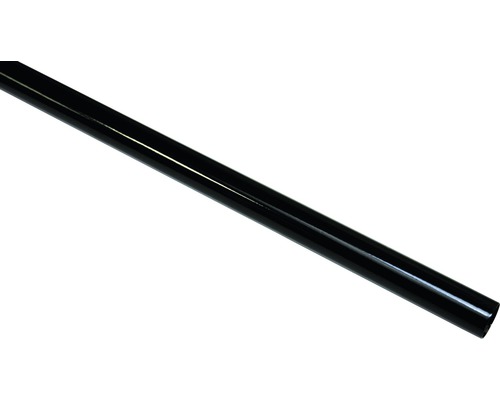 Gardinenstange Chicago schwarz 160 cm Ø 20 mm Schwarzes Metallrohr