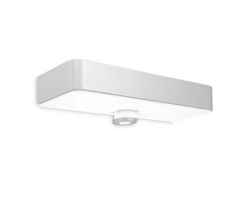 Applique extérieure solaire à capteur LED Steinel 3000 K blanc chaud hxl 53x242 mm XSolar SOL-O S argent