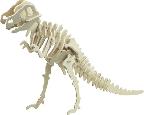 Squelette de dinosaure en bois à assembler