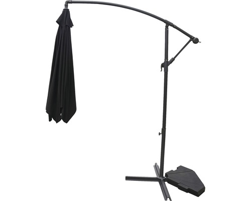 Parasol déporté avec support pour l''extérieur