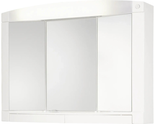 Armoire de toilette Jokey Swing 76 x 18 x 58 cm blanc 3 portes led IP 20