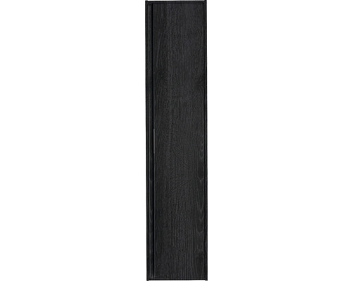 Armoire haute Sanox Porto couleur de façade black oak 35 x 160 x 35 cm