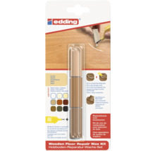 Cire de réparation pour sols en bois edding kit 8902 hêtre