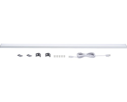 Éclairage de meuble Paulmann Clever Connect Tunable White 6,5W 420 lm 2700- 6500 K blanc chaud-blanc naturel hxlxp 10x550x25 mm Spot Barre chrome mat 12V