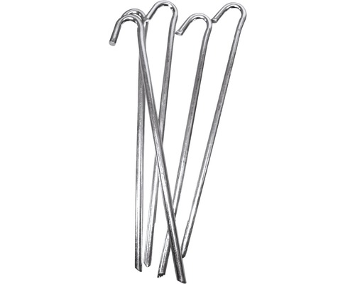 Spannhering Ø 7x220 mm, 5Stk Mehrere Heringe aus Metall für den Einsatz im Freien