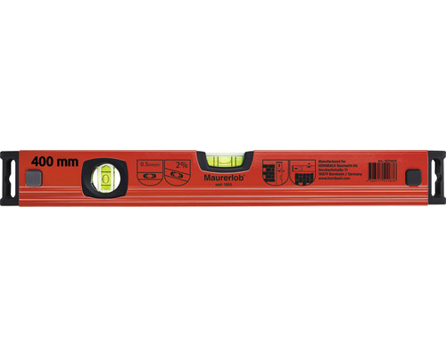 Niveau à bulle d''une longueur de 400 mm