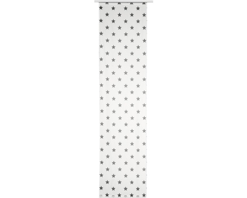 Panneau japonais Stars Allover gris 245x60 cm
