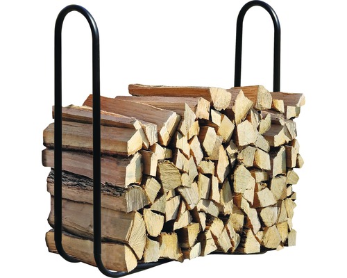 UISEBRT Lot de 8 supports d'empilage pour bois de chauffage - Pour  intérieur et extérieur