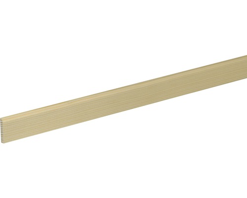 Baguette de rebord de table épicéa/pin brut 4x23x2400 mm