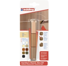 edding Möbel-Reparaturwachs-Set 8901 buche