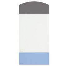 Carte échantillon de peinture A08 Les couleurs classiques - Fraîcheur des années cinquante 21x10 cm-thumb-0