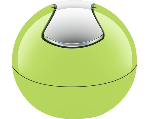 Schwingdeckeleimer Spirella Bowl-Shiny 1 Liter grün
