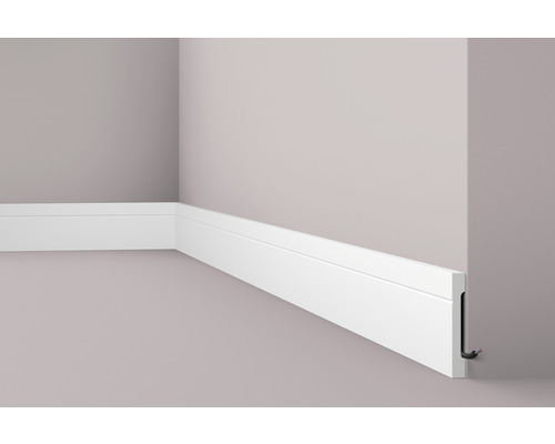 Sockelleiste FD2, 1 x 2 m, 110 x 15 mm
