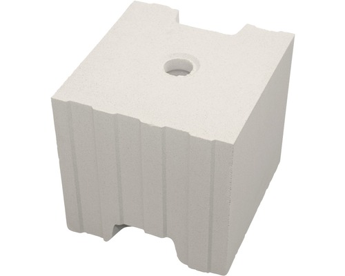 Brique silico-calcaire perforée KS Ratio bloc 8DF 248 x 240 x 248 mm 12-1.4