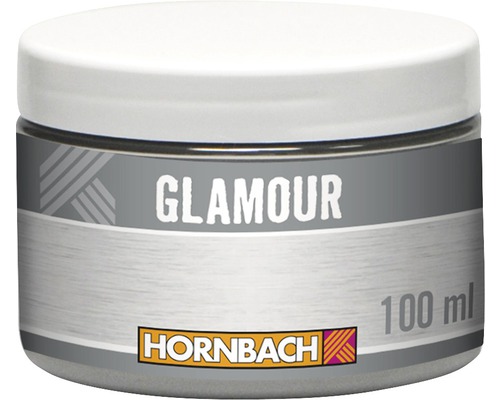 Pâte à effet argenté HORNBACH Glamour destinée à être mélangée aux peintures de base teintées à l'aide d'une machine de mélange chez HORNBACH 100 ml