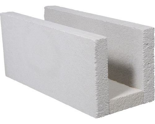 Porenbeton U-Schalen 600 mm x 240 mm x 249 mm