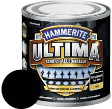 Hammerite Metallschutzlack Ultima Ral 9005 tiefschwarz matt 250 ml-thumb-0