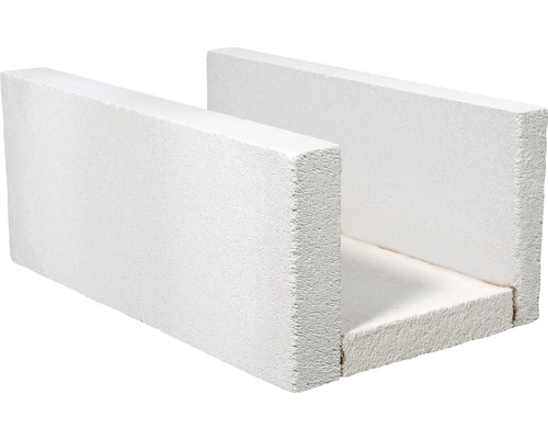 Porenbeton U-Schalen 600 mm x 365 mm x 249 mm Porenbeton U-Schalen 600 mm x 365 mm x 249 mm