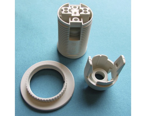 Douille de lampe E27 à l''état démonté