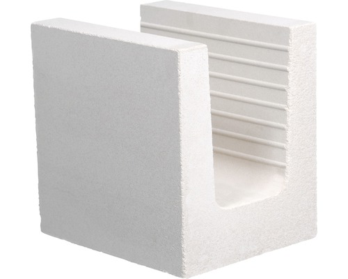Brique silico-calcaire bloc en U 7DF 240 x 200 x 238 mm-0