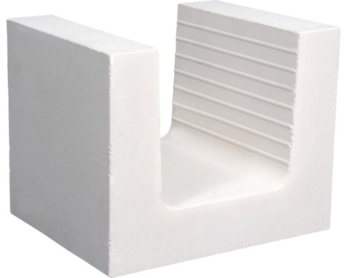 Kalksandstein KS-U-Schale 10DF 240 mm x 300 mm x 238 mm U-Schale aus Porenbeton