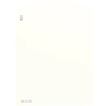 Carte échantillon de peinture B31 Off-White univers des couleurs jaune 9,5x7 cm-thumb-0
