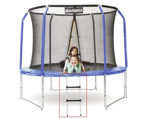 Échelle Deluxe, pièce de rechange pour trampoline Marimex Ø 305 cm réf. 5492906 Trampoline avec filet de sécurité et échelle
