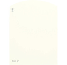 Carte échantillon de peinture B36 Off-White univers des couleurs jaune 9,5x7 cm-thumb-0