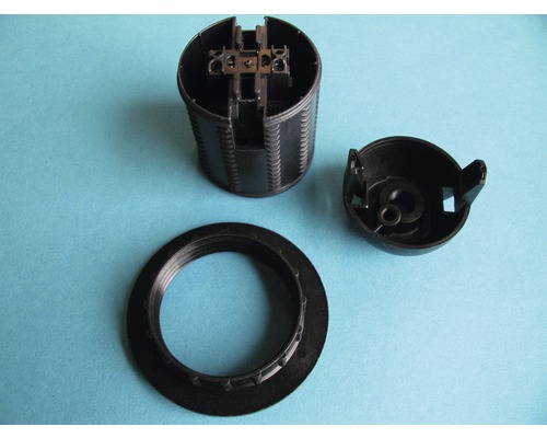 Douille de lampe individuelle en plastique