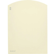 Carte échantillon de peinture B38 Off-White univers des couleurs jaune 9,5x7 cm-thumb-0