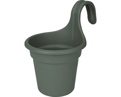 Jardinière elho Green Basics Easy Hanger Ø 18 cm vert foncé Jardinière de balcon à suspendre