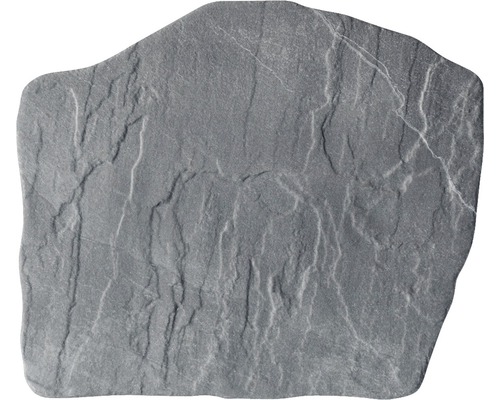 Graue Steinplatte für den Aussenbereich
