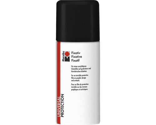 Agent fixateur Marabu transparent 150 ml Spray fixatif Marabu pour la protection des travaux graphiques et artistiques
