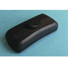 Schnurzwischenschalter für Flachkabel schwarz 250V / 2 A-thumb-1