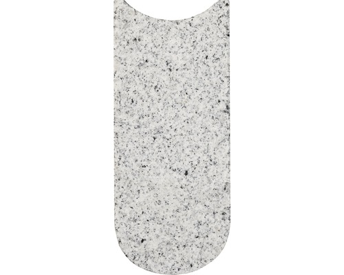 Pierre de bordure de gazon granite gris 24 x 10 x 3 cm